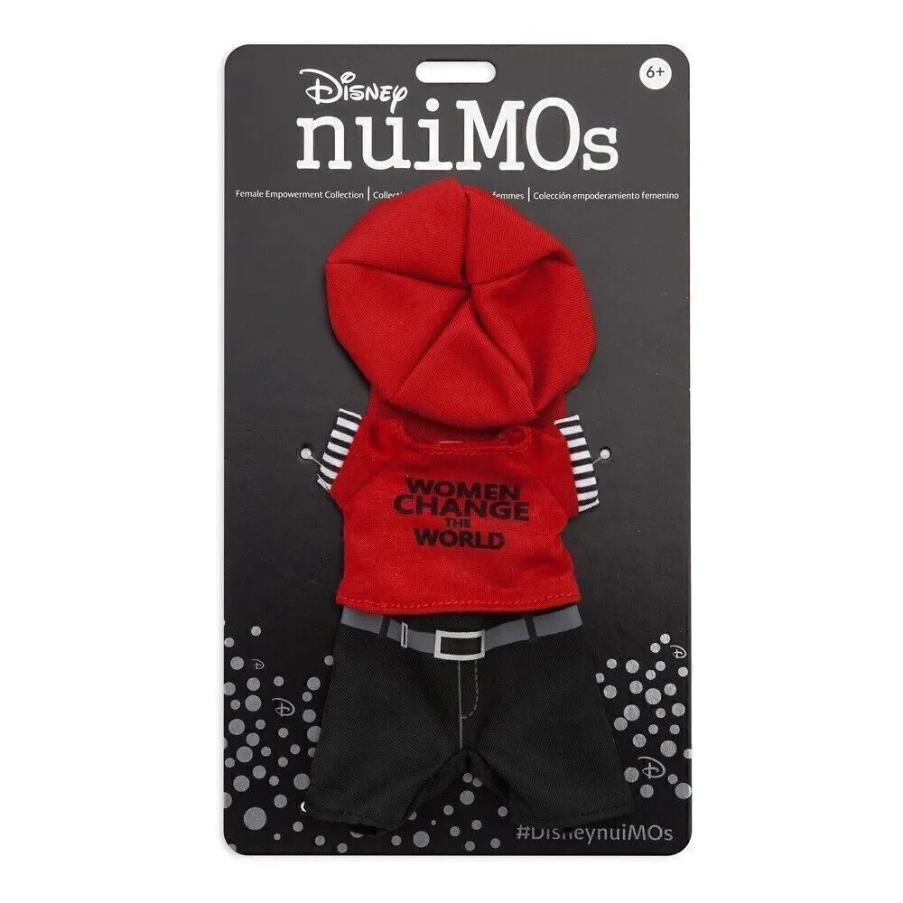 NEW Disney nuiMOs Outfit Red Jacket White Graphic Tank Top & Black Pants